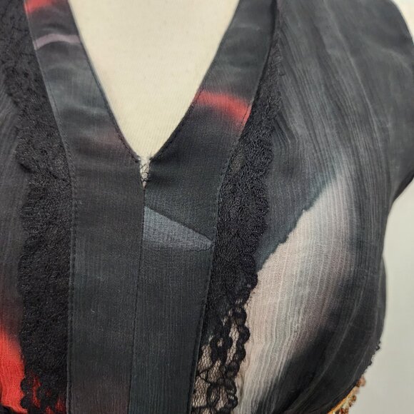 Chloe crepe tiered dress - Picture 6 of 16